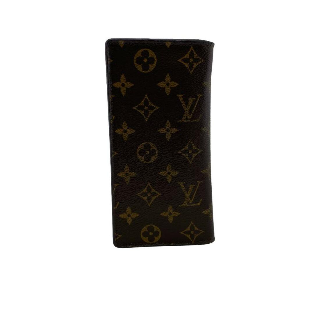 ルイヴィトン LOUIS VUITTON 長財布
 モノグラム ポルトフォイユブラザ M66540 ブラウン 1