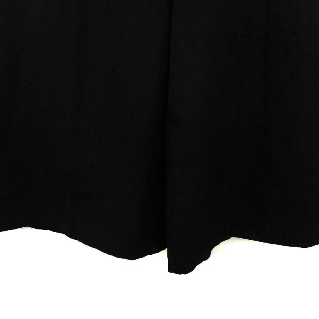 OZOC(オゾック)のオゾック パンツ ワイド アンクル丈 ジップフライ ゆったり シンプル 38 黒 レディースのパンツ(その他)の商品写真