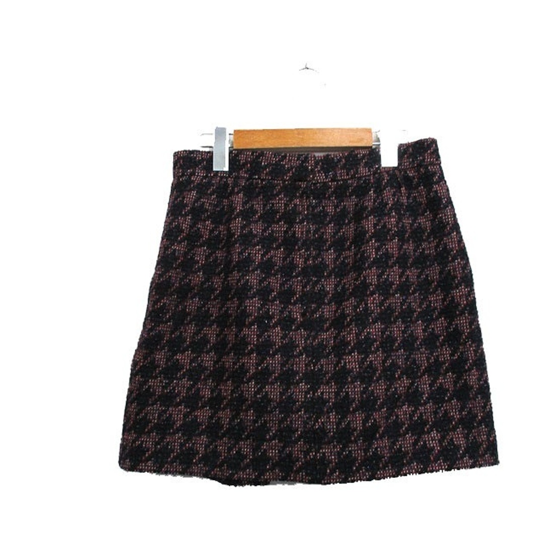 JOURNAL STANDARD(ジャーナルスタンダード)のジャーナルスタンダード プリーツ スカート ミニ ウール混 36 ネイビー 紺 レディースのスカート(ミニスカート)の商品写真