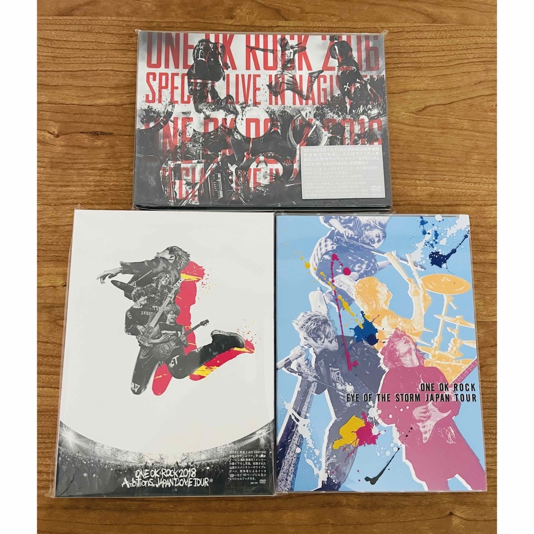 ONE OK ROCK - ONE OK ROCK LIVE DVD 3個セットの通販 by chimu's shop