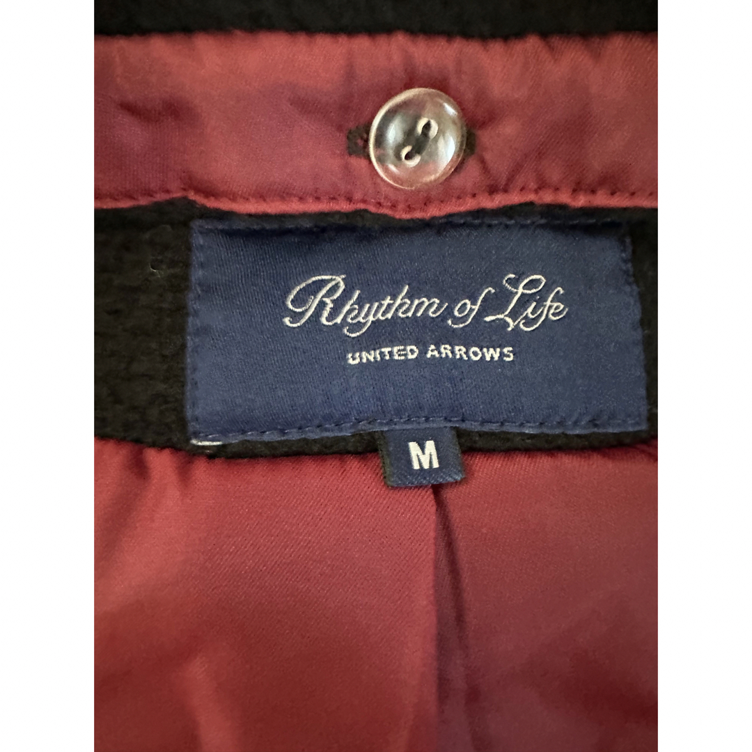 UNITED ARROWS(ユナイテッドアローズ)のユナイテッドアローズ　ロングコート　ノーカラーコート　襟の取り外し可能 レディースのジャケット/アウター(ロングコート)の商品写真
