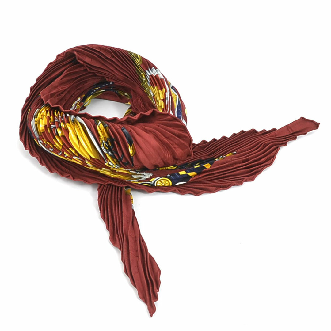 エルメス HERMES スカーフ プリーツスカーフ シルク マルチカラー e56842a-