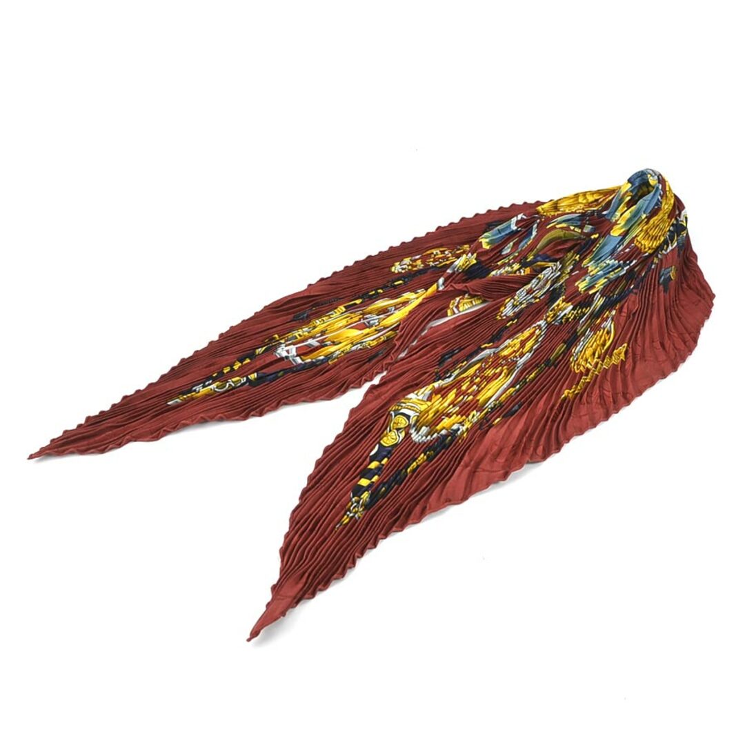 エルメス HERMES スカーフ プリーツスカーフ シルク マルチカラー e56842a-