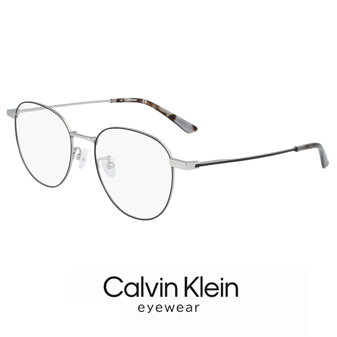 サングラス/メガネ【新品】 カルバンクライン メンズ メガネ ck21115a-021 calvin klein 眼鏡 めがね カルバン・クライン チタン メタル フレーム ボストン ラウンド 型 丸メガネ