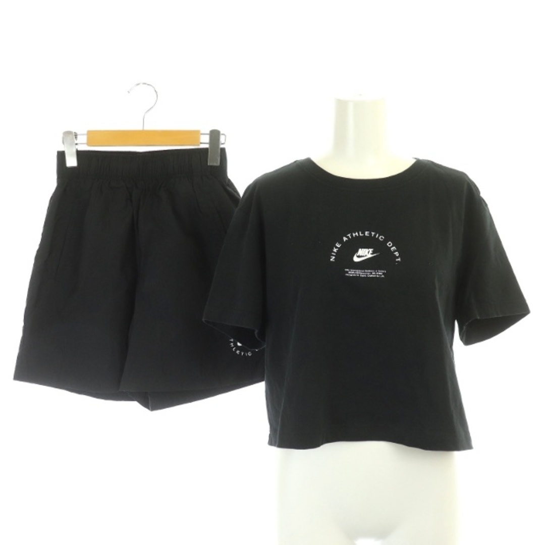 NIKE - ナイキ セットアップ 上下 クロップド Tシャツ 半袖 ウーブン