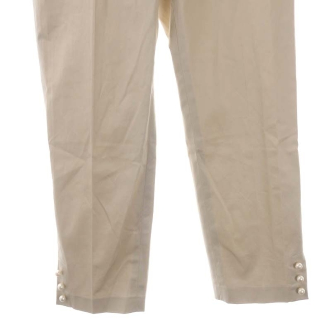 TOCCA(トッカ)のトッカ 22SS TEARS パンツ テーパード ストレッチ パール装飾 2 レディースのパンツ(その他)の商品写真
