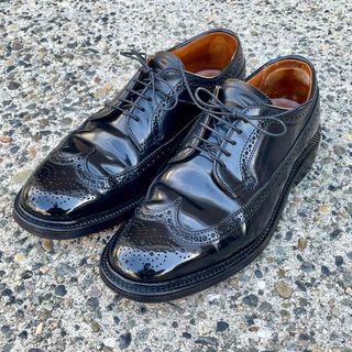 名作《ALDEN》別注コードバンLWB ロングウイングチップ