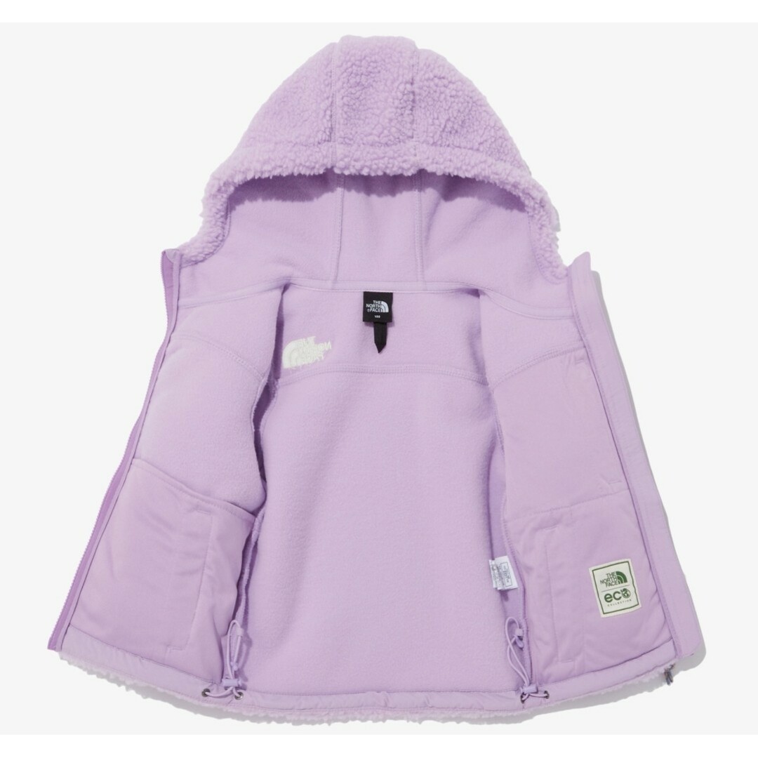 THE NORTH FACE(ザノースフェイス)のボア　NORTH FACE　ノースフェイス　新品　フリースジャケット　キッズ キッズ/ベビー/マタニティのキッズ服女の子用(90cm~)(ジャケット/上着)の商品写真