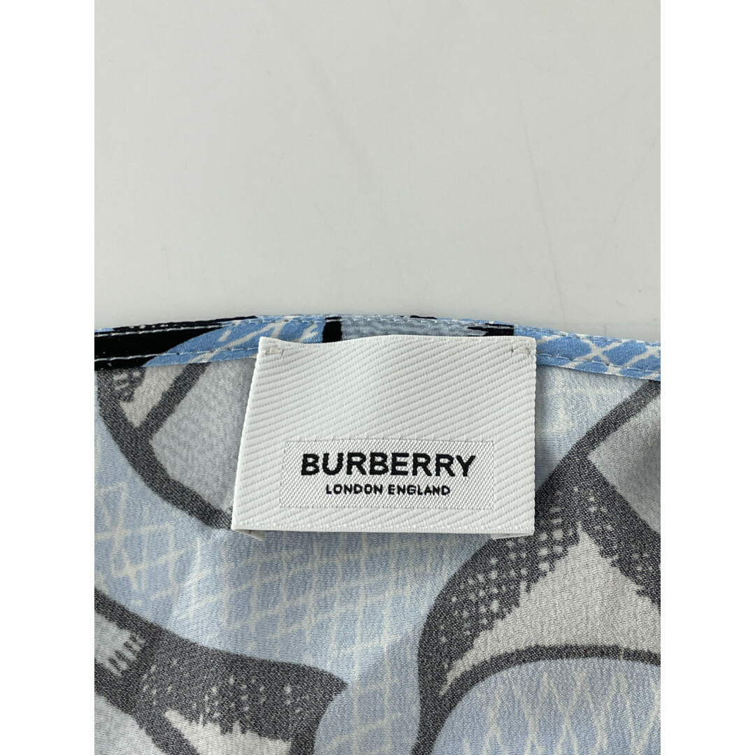 BURBERRY(バーバリー)のバーバリー ブルー 8032414 TBコレクション シルク総柄キャミワンピース 36 レディースのワンピース(その他)の商品写真