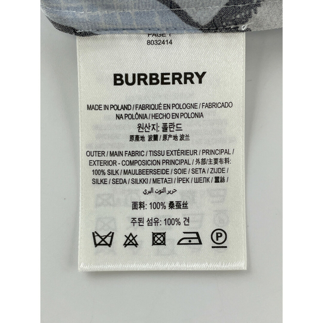 BURBERRY(バーバリー)のバーバリー ブルー 8032414 TBコレクション シルク総柄キャミワンピース 36 レディースのワンピース(その他)の商品写真