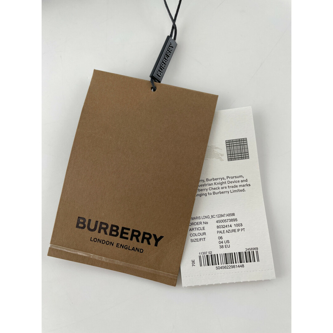 BURBERRY(バーバリー)のバーバリー ブルー 8032414 TBコレクション シルク総柄キャミワンピース 36 レディースのワンピース(その他)の商品写真