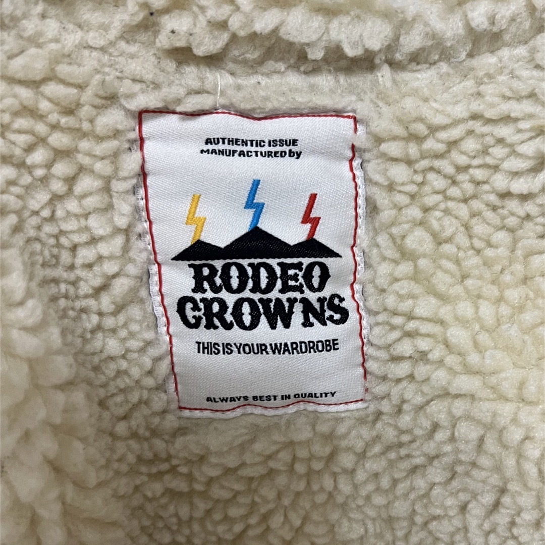 RODEO CROWNS(ロデオクラウンズ)の★ロデオクラウンズ★  コーデュロイのボアジャケット レディースのジャケット/アウター(Gジャン/デニムジャケット)の商品写真