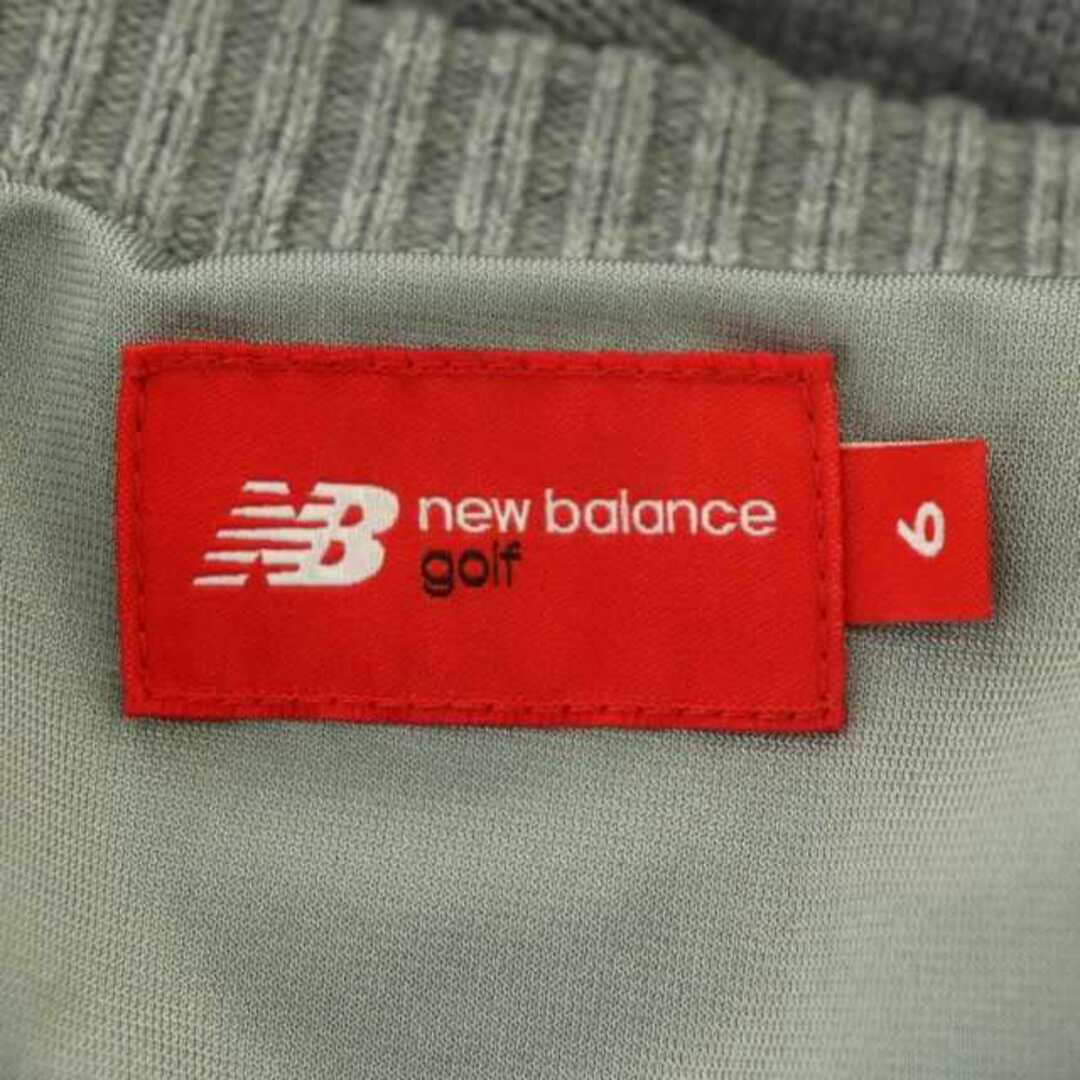 New Balance(ニューバランス)のニューバランス GOLF ボックスロゴインターシャ ニット セーター 長袖 6 メンズのトップス(ニット/セーター)の商品写真