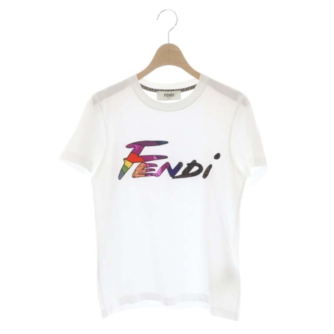 FENDI フェンディ Tシャツ・カットソー XS 白