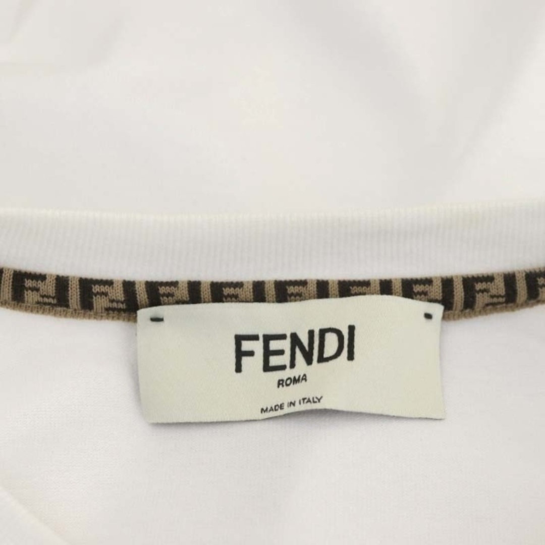 FENDI - フェンディ 22SS ロゴ Tシャツ カットソー スパンコール 半袖