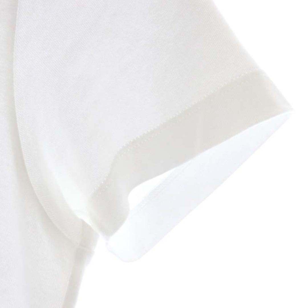 フェンディ 22SS ロゴ Tシャツ カットソー スパンコール 半袖 XS 白