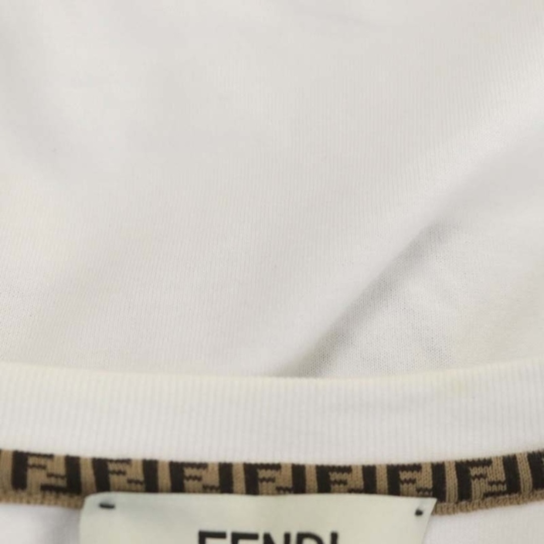 【FENDI】フェンディ ロゴ Tシャツ 白 ホワイト宜しくお願い致します