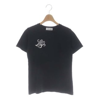 アザー(other)のアルページュストーリー 22SS 刺繍Tシャツ カットソー 半袖 2 黒(Tシャツ(半袖/袖なし))