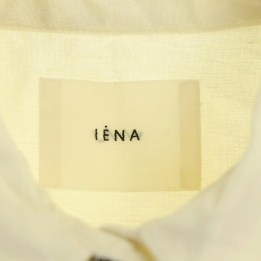IENA - イエナ 22SS BIOリネンクロップドシャツジャケット 薄手 八分袖