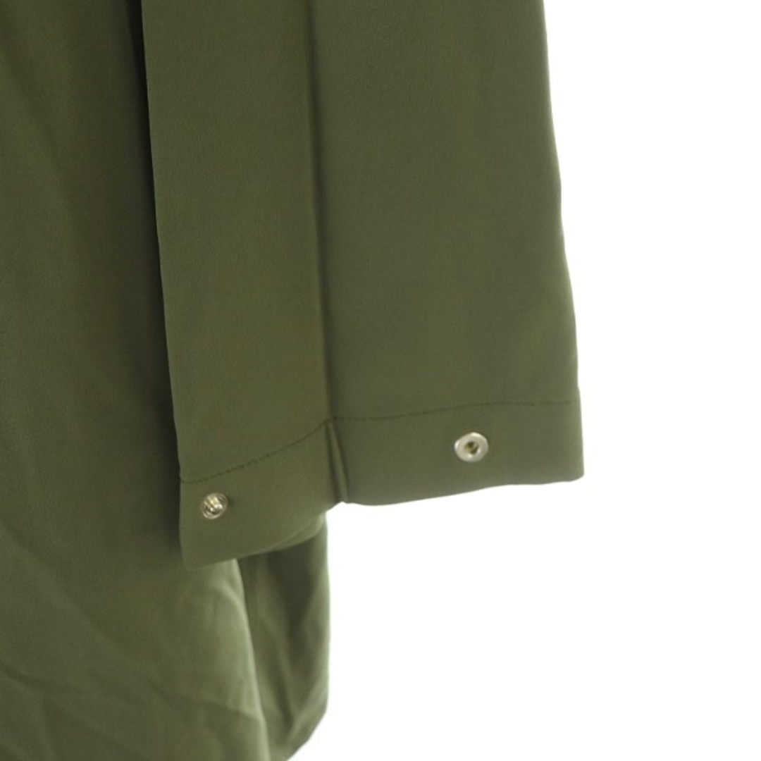 21SS セオリー スタンドカラーコート RUCHED TRENCH-