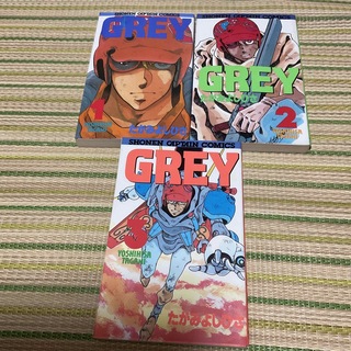 GREY グレイ　たがみよしひさ　全3巻(少年漫画)