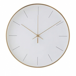 フランフラン(Francfranc)のフランフラン  アフィーレ ウォールクロック M ホワイト(掛時計/柱時計)