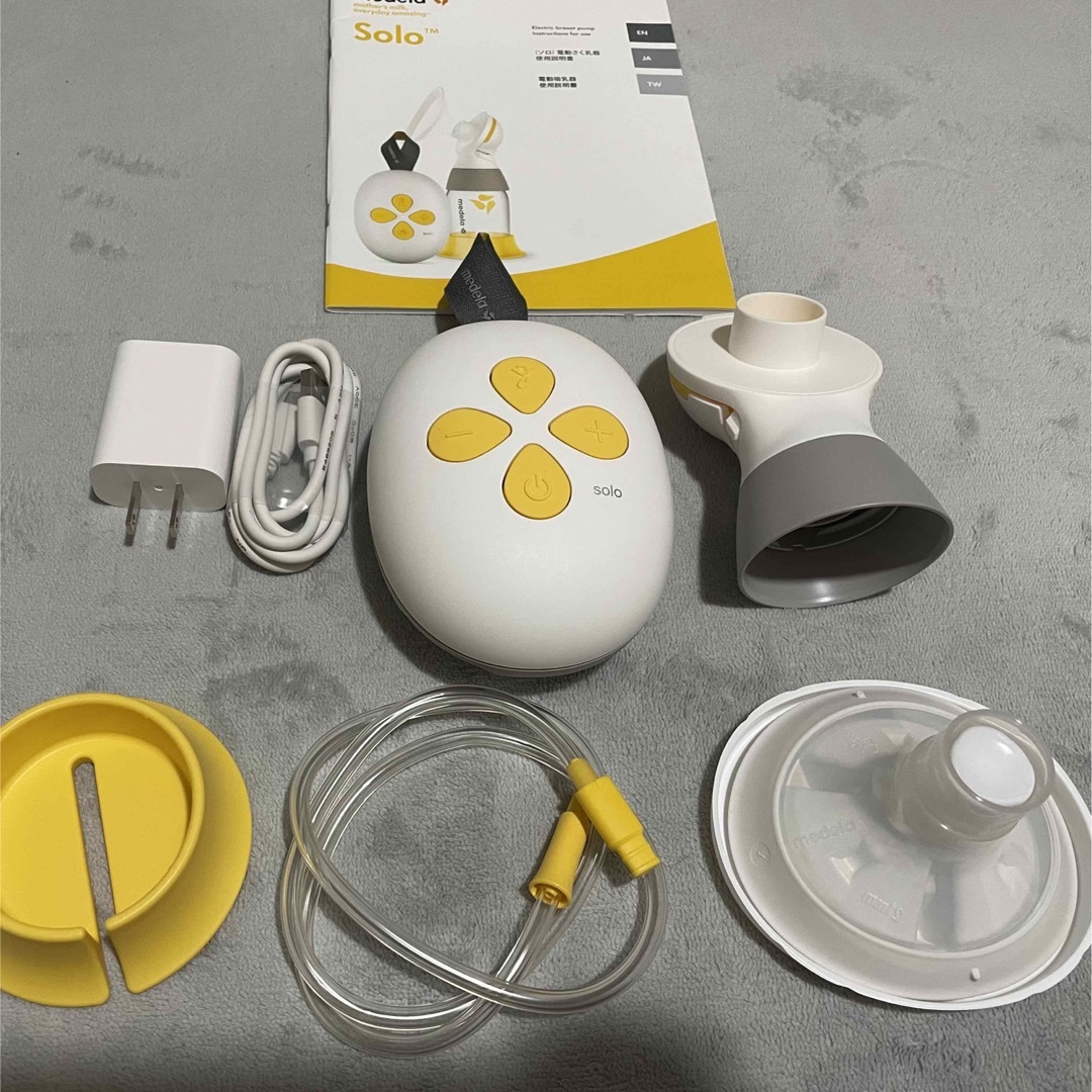 medela - メデラ 搾乳機 電動 ソロ 搾乳機 (電動・シングルポンプ)の ...