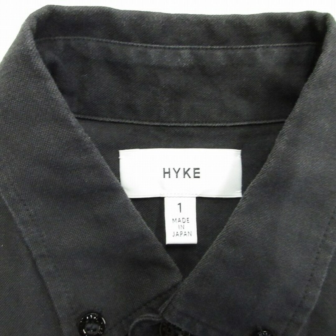 HYKE(ハイク)の21aw ハイク HYKE オックスフォード シアースリーブ シャツ ブラウス レディースのトップス(シャツ/ブラウス(長袖/七分))の商品写真