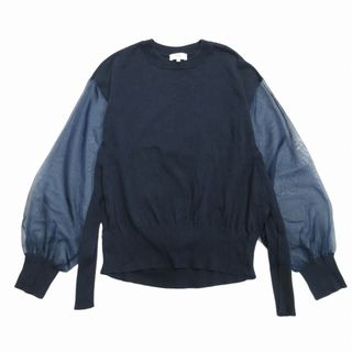 ハイク(HYKE)の21ss ハイク HYKE シアースリーブ ニット セーター クルーネック(ニット/セーター)