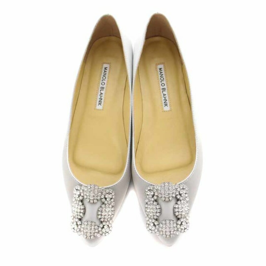 マノロブラニク MANOLO BLAHNIK HANGISI FLAT フラットシューズ