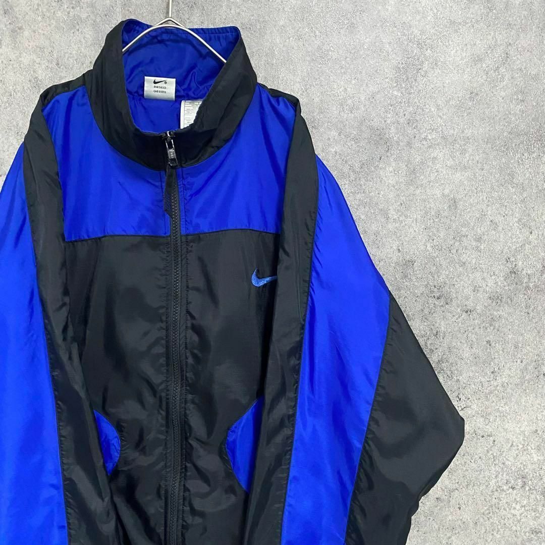 90S NIKE ナイキ　ナイロンジャケット　メンズXL 　個性派　B2