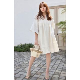 Her lip to - 【最終値下げ】Belted Denim Mini Dressの通販|ラクマ