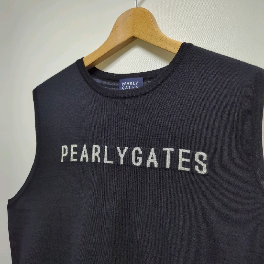 PEARLY GATES - ☆PEARLY GATES ウール ニット ベストの通販 by sada's