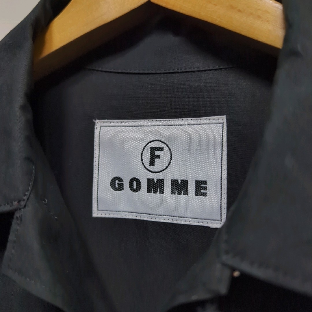 日本製 gomme デザイン デザイナー チャイナボタン カンフーシャツ