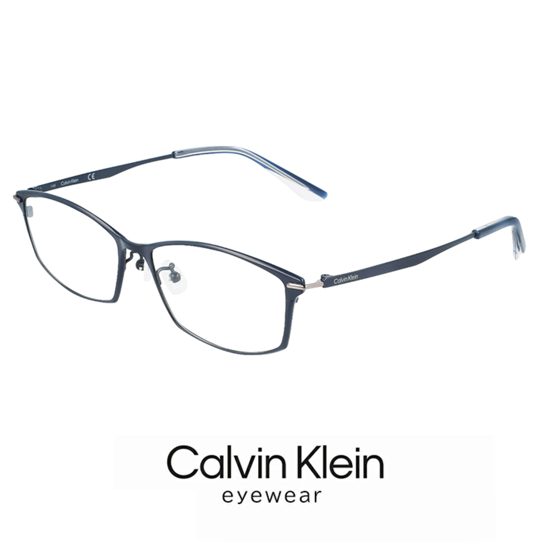 【新品】 カルバンクライン メンズ メガネ ck21134a-438 calvin klein 眼鏡 めがね カルバン・クライン チタン メタル フレーム スクエア 型