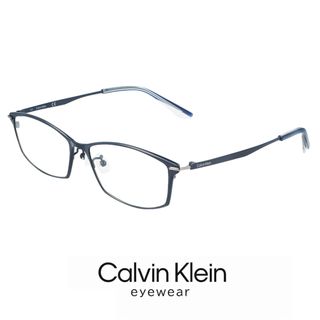 カルバンクライン(Calvin Klein)の【新品】 カルバンクライン メンズ メガネ ck21134a-438 calvin klein 眼鏡 めがね カルバン・クライン チタン メタル フレーム スクエア 型(サングラス/メガネ)