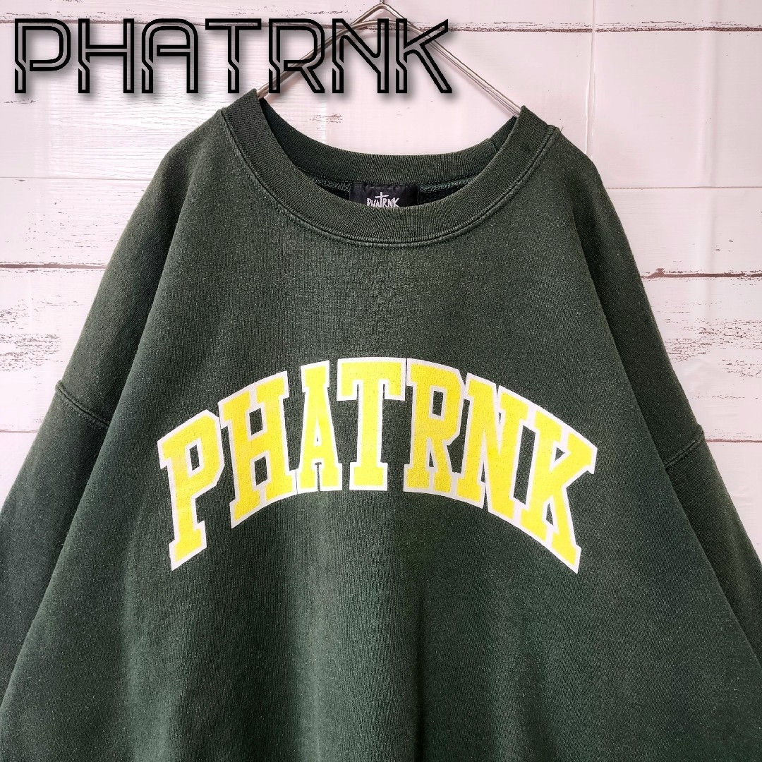 《希少》PHATRNK ファットランク トレーナー スウェット アーチロゴ XL