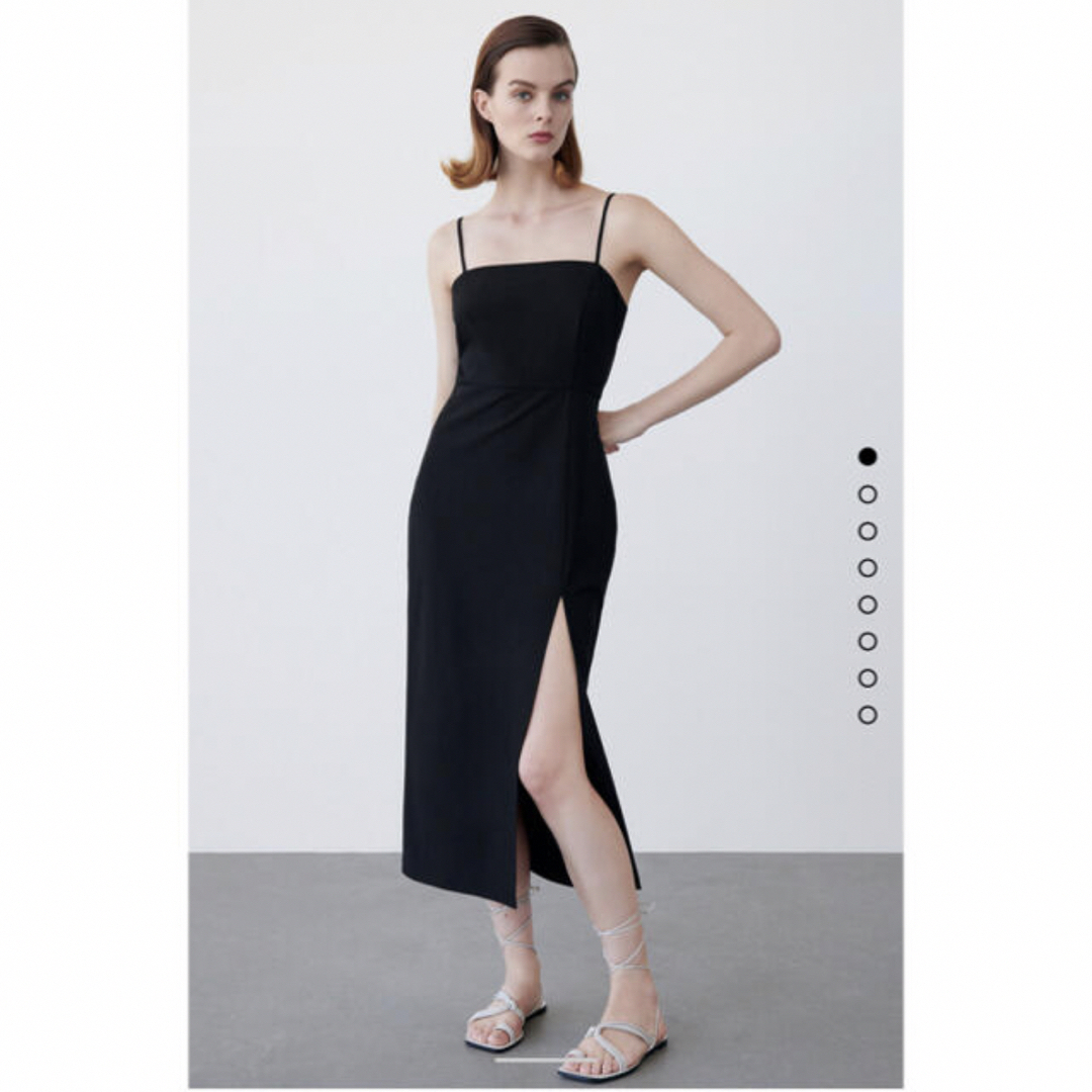 ZARA(ザラ)のZARA チューブドレス　Sサイズ レディースのワンピース(ロングワンピース/マキシワンピース)の商品写真