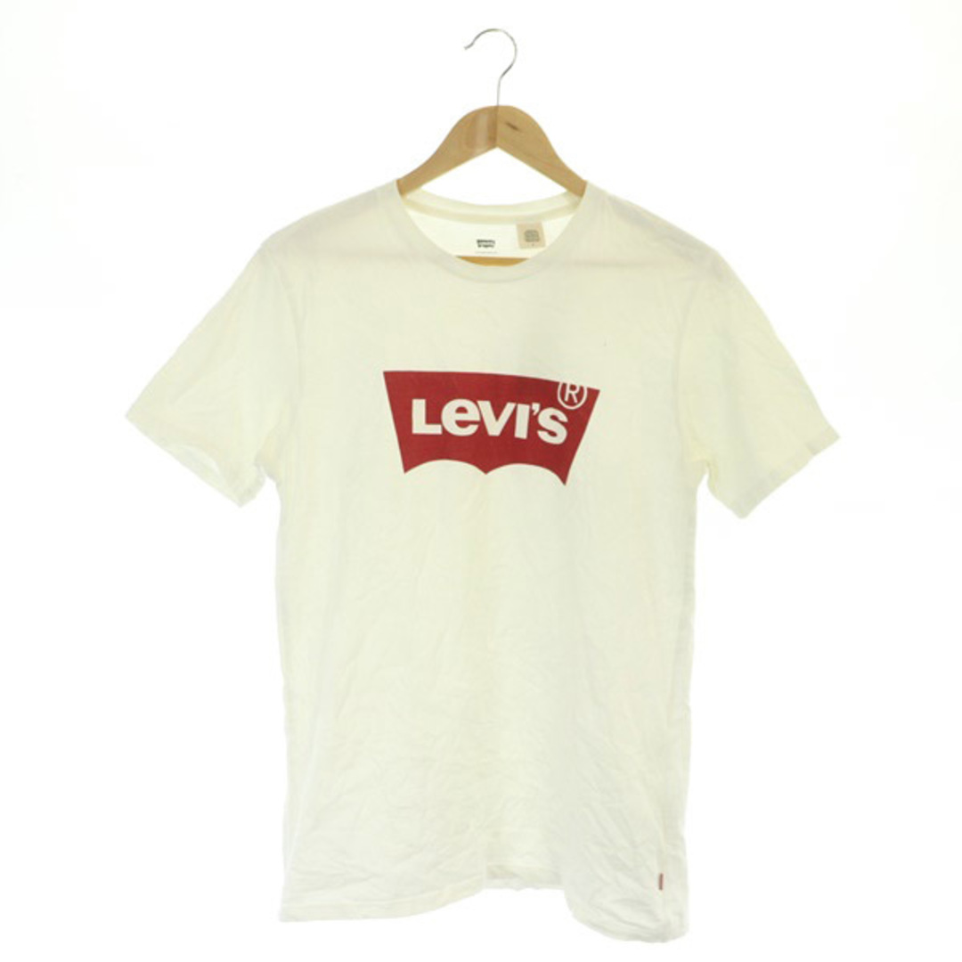 Levi's(リーバイス)のリーバイス Tシャツ カットソー 半袖 ロゴプリント コットン M 白 ホワイト メンズのトップス(Tシャツ/カットソー(半袖/袖なし))の商品写真