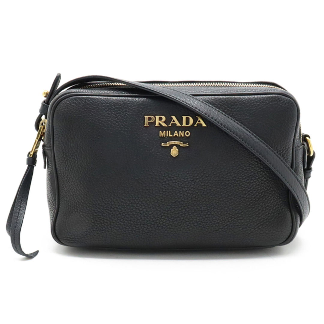 PRADA - プラダ ショルダーバッグ 斜め掛け レザー NERO 黒 （22331090