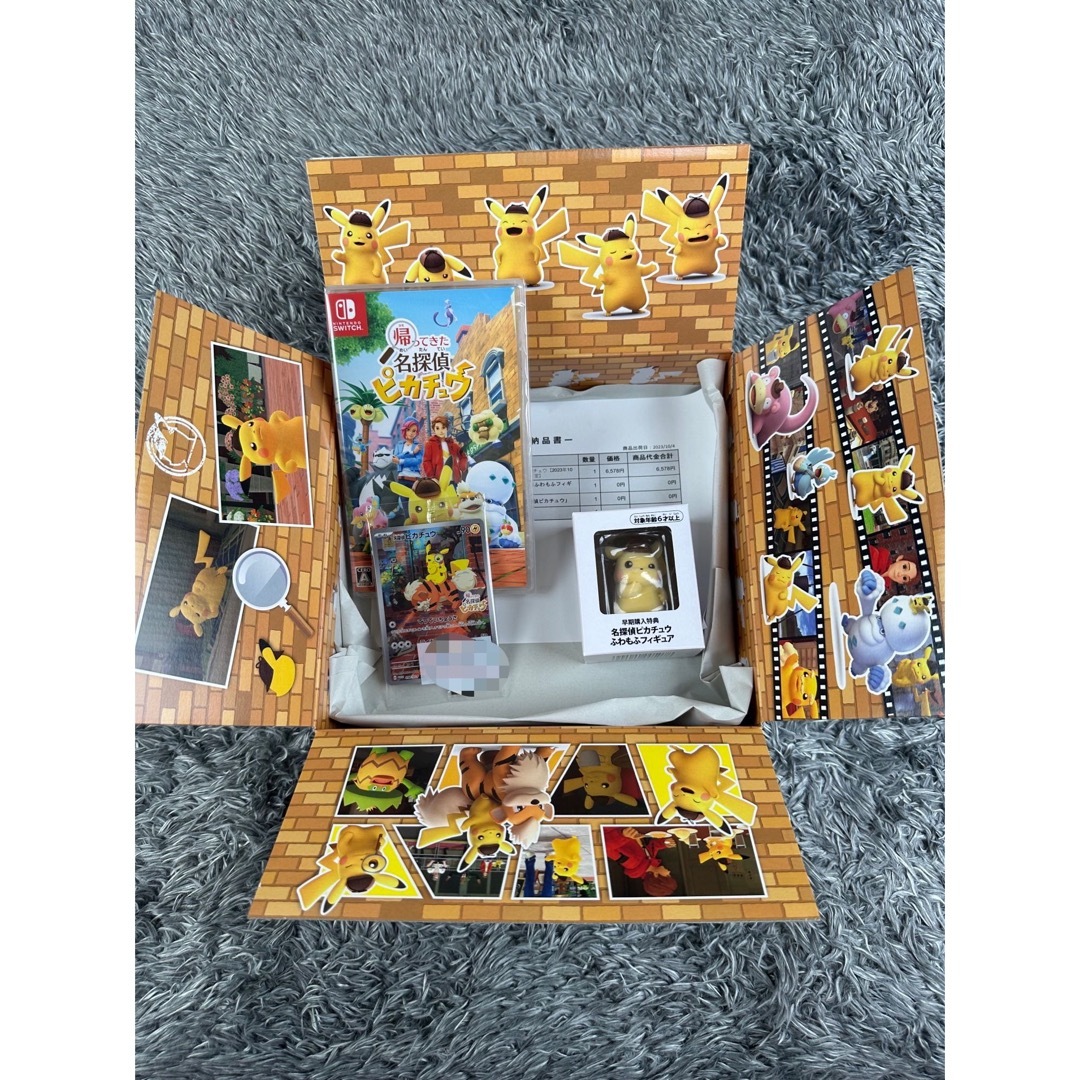 帰ってきた 名探偵ピカチュウ 早期購入特典 新品未開封 | フリマアプリ ラクマ