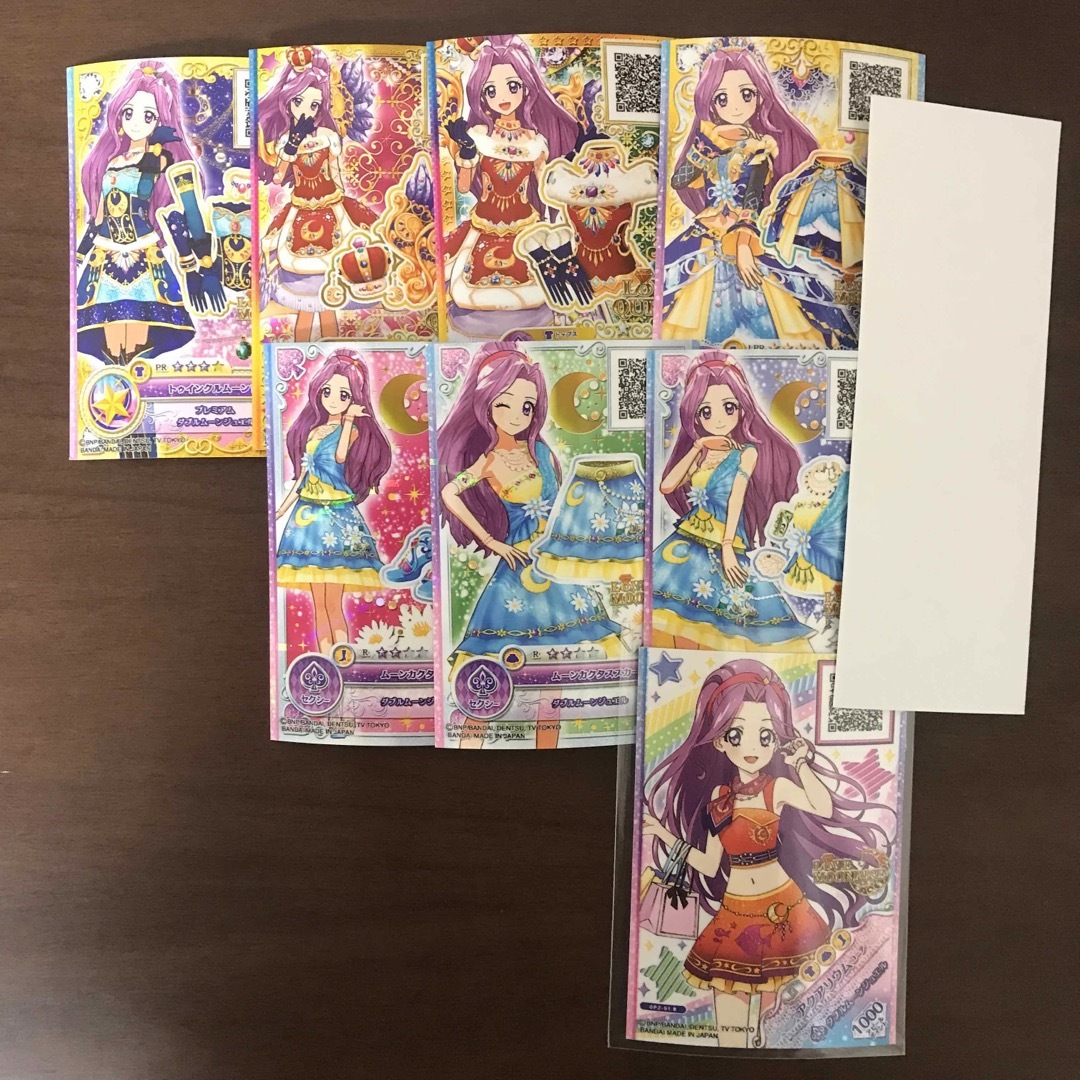 アイカツスターズ　アイカツオンパレード　PR フルコーデカード　白銀リリィ