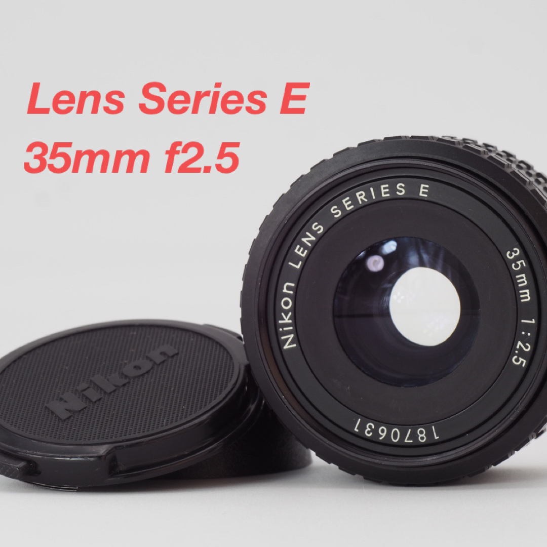 Nikon ニコン Lens Series E 35mm F2.5