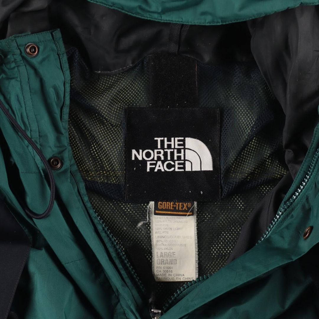 THE NORTH FACE(ザノースフェイス)の古着 訳あり特価 90年代 ザノースフェイス THE NORTH FACE MOUNTAIN LIGHT マウンテンライト マウンテンパーカー メンズXL ヴィンテージ /eaa375435 メンズのジャケット/アウター(マウンテンパーカー)の商品写真