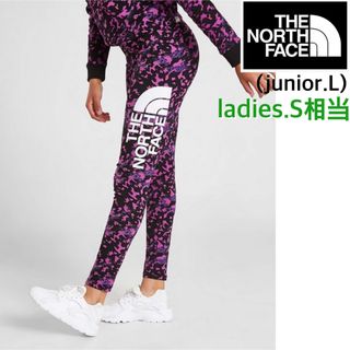 ザノースフェイス(THE NORTH FACE)の【海外限定】TNF レディース ジュニア 160cm レギンス pink(レギンス/スパッツ)