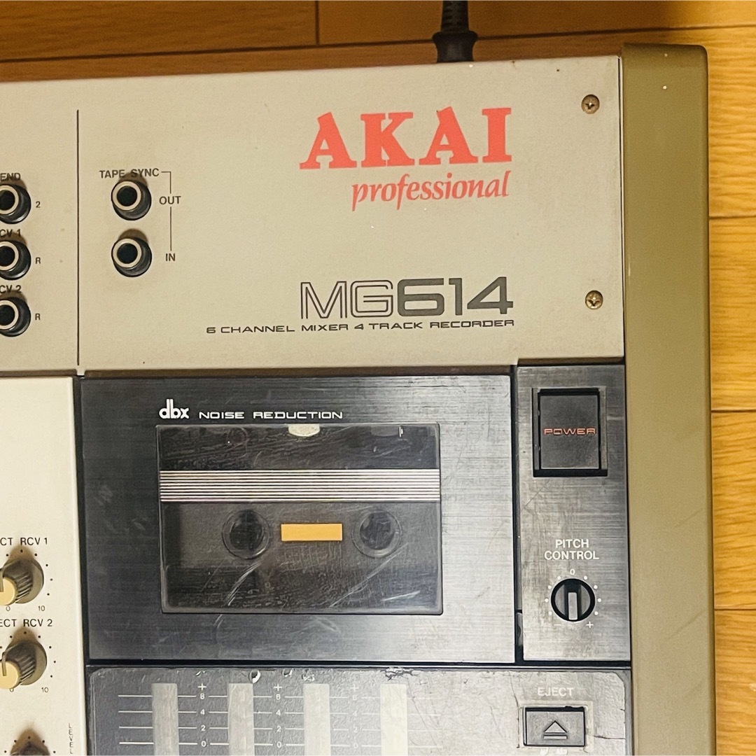 AKAI Professional MG614マルチトラックレコーダー ジャンクレコーディング/PA機器