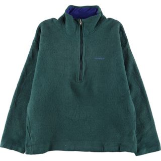 パタゴニア(patagonia)の古着 90年代 パタゴニア Patagonia 25220 ハーフジップ フリースプルオーバー USA製 レディースL ヴィンテージ /eaa377237(その他)