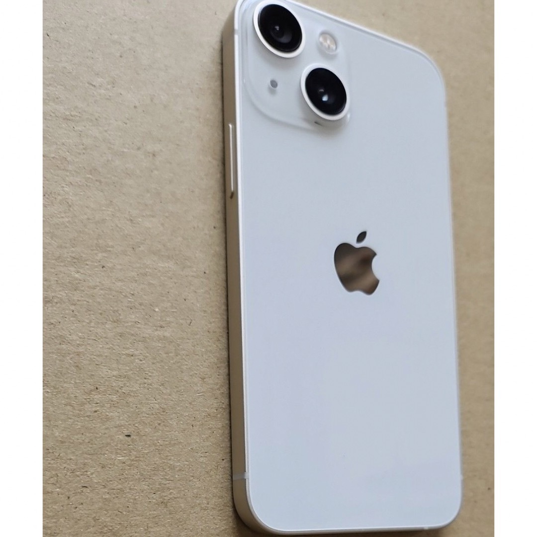 iPhone(アイフォーン)のiPhone 13 mini スターライト 128 GB SIMフリー無傷極美品 スマホ/家電/カメラのスマートフォン/携帯電話(スマートフォン本体)の商品写真