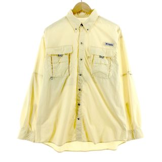 コロンビア(Columbia)の古着 コロンビア Columbia PFG OMNI-SHADE長袖 フィッシングシャツ メンズXL /eaa377725(シャツ)