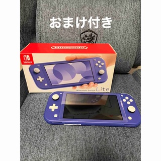 ニンテンドースイッチ(Nintendo Switch)の超美品 Nintendo Switch Lite ブルー(携帯用ゲーム機本体)